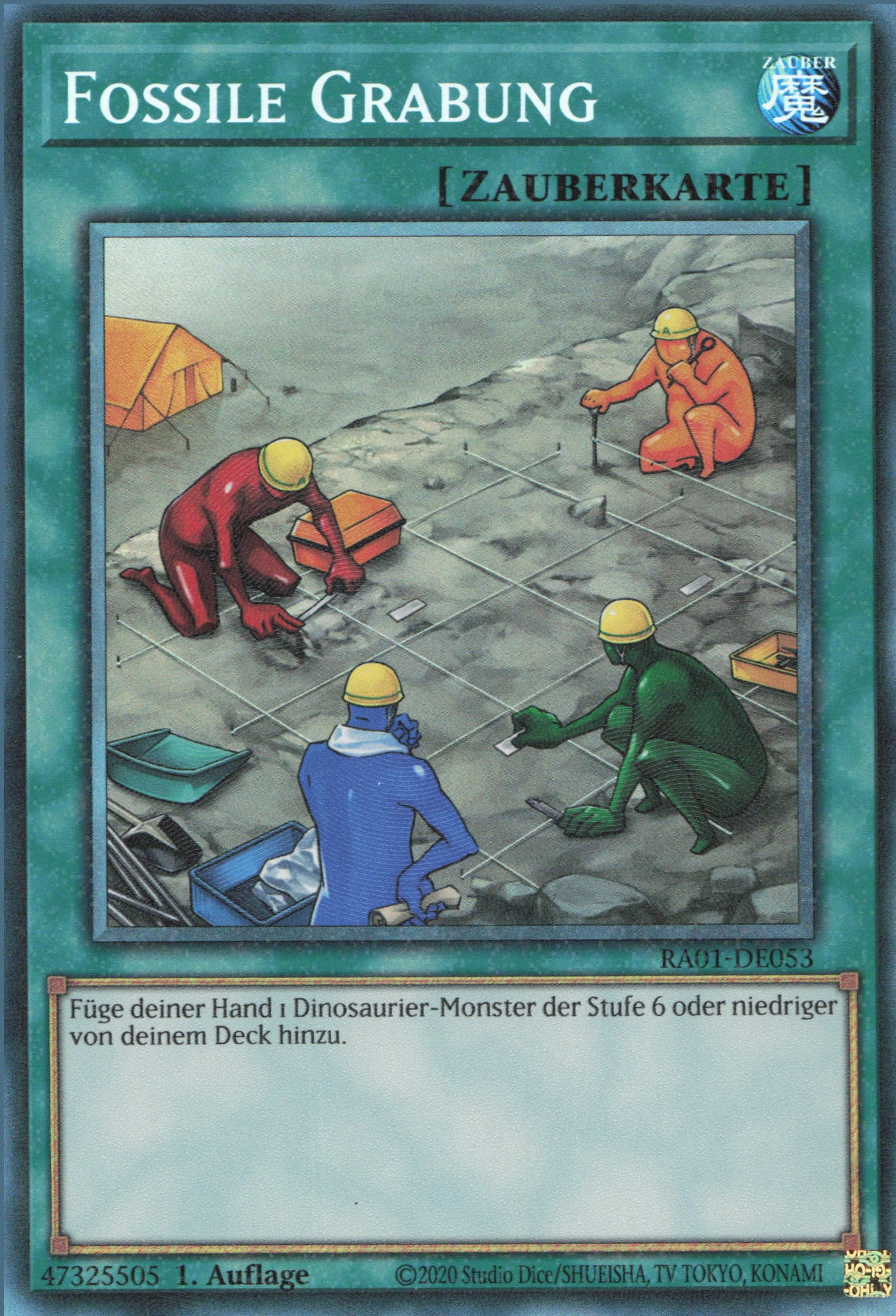 Yu-Gi-Oh! Fossile Grabung (V.6)