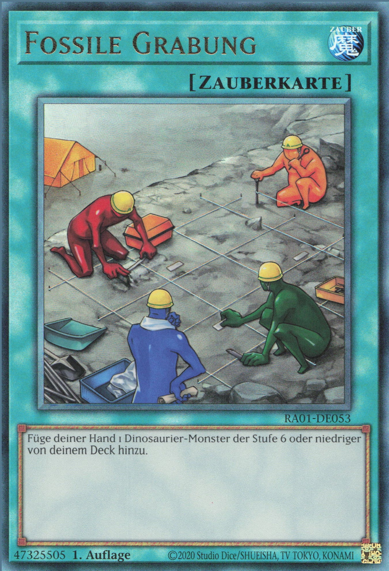 Yu-Gi-Oh! Fossile Grabung (V.7)