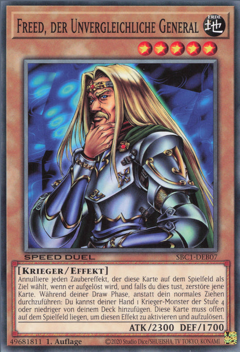 Freed, der Unvergleichliche General SBC1-DEB07 Common Deutsch