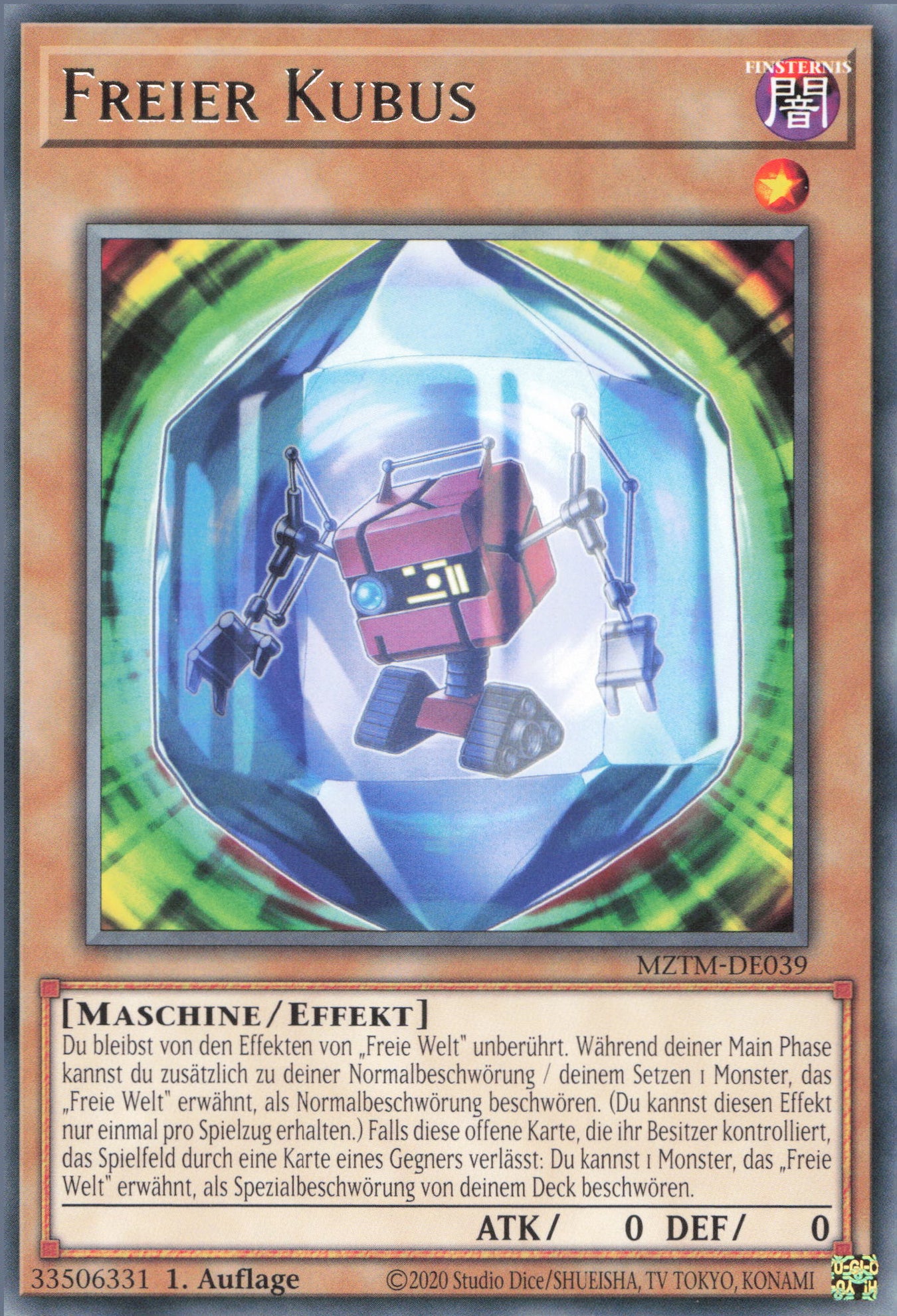 Yu-Gi-Oh! Freier Kubus