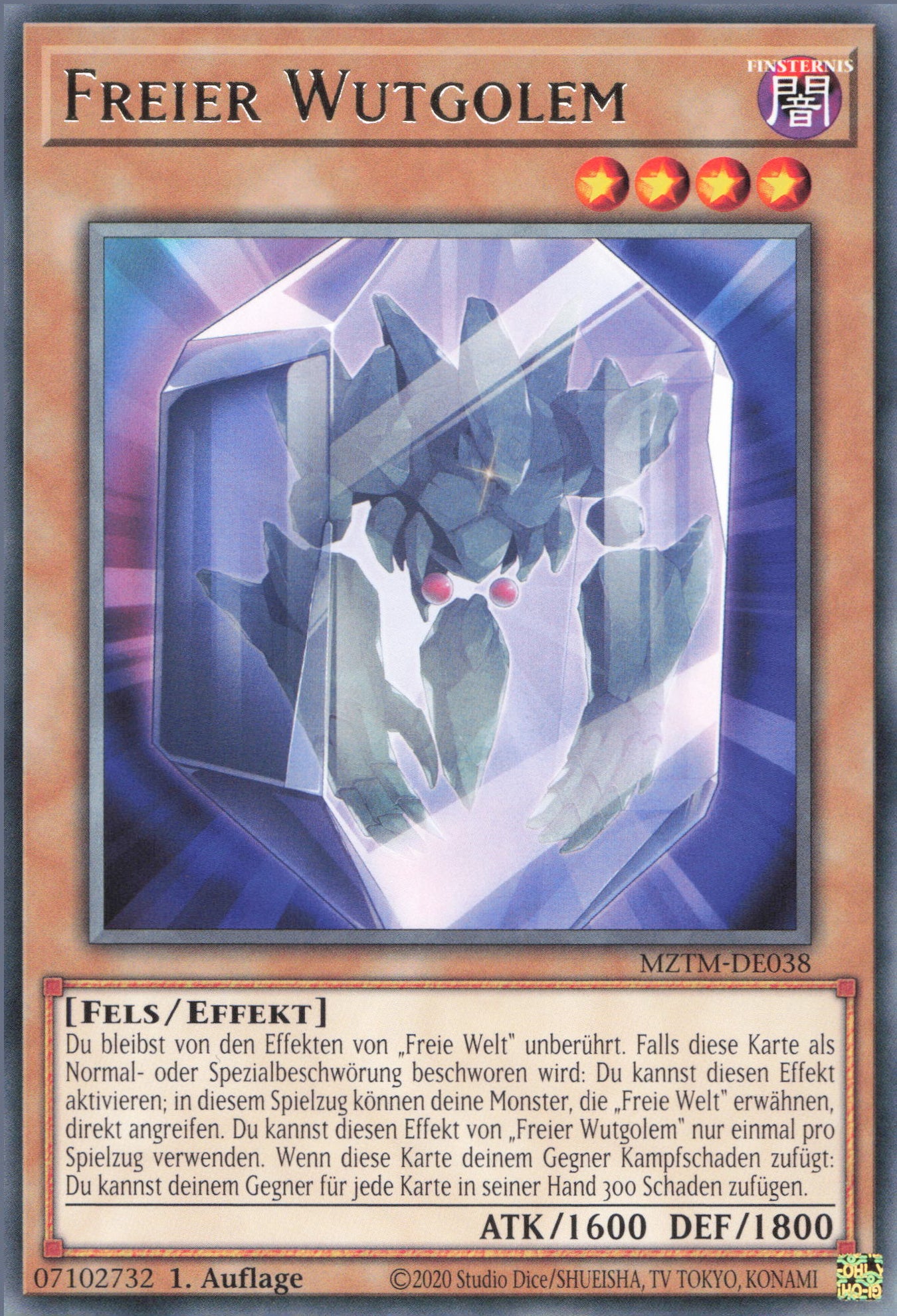 Yu-Gi-Oh! Freier Wutgolem
