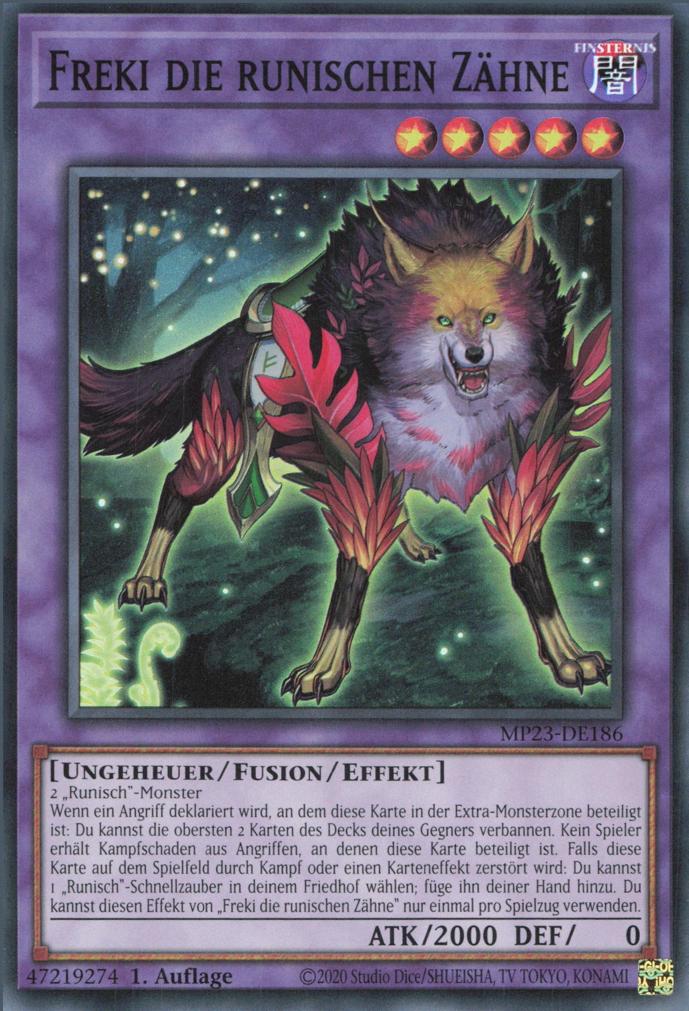 Yu-Gi-Oh! Freki die runischen Zähne