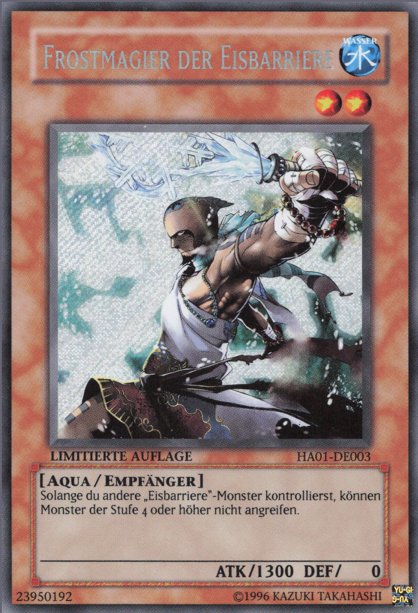 Yu-Gi-Oh! Frostmagier der Eisbarriere