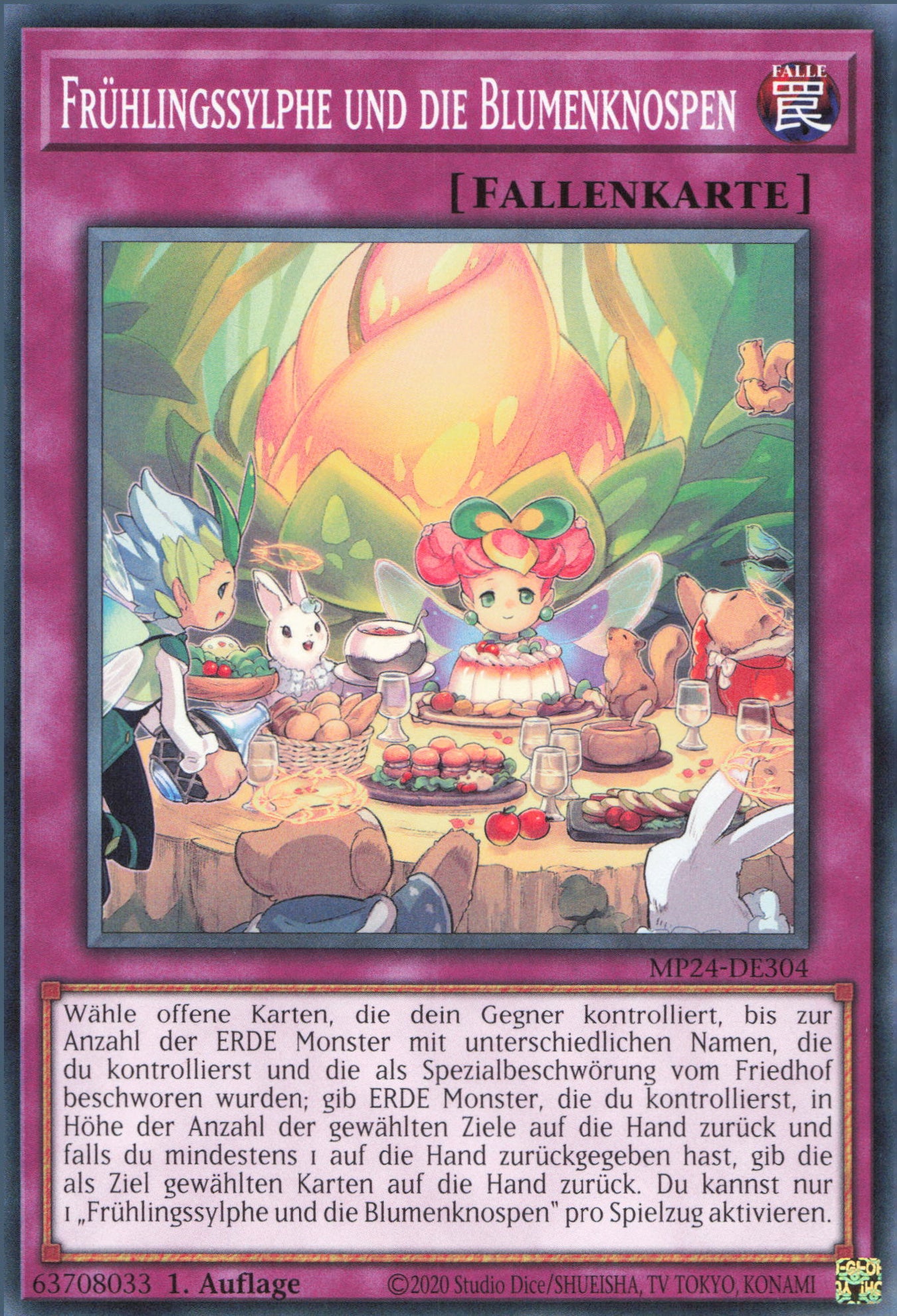 Yu-Gi-Oh! Frühlingssylphe und die Blumenknospen