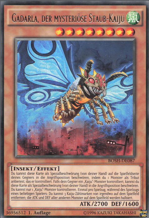 Gadarla, der mysteriöse Staub-Kaiju BOSH-DE087 Rare