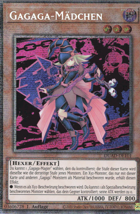 Gagaga-Mädchen DUAD-DE101 Starlight Rare Deutsch