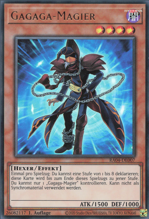 Gagaga-Magier (V.2) RA04-DE007 Ultra Rare Deutsch