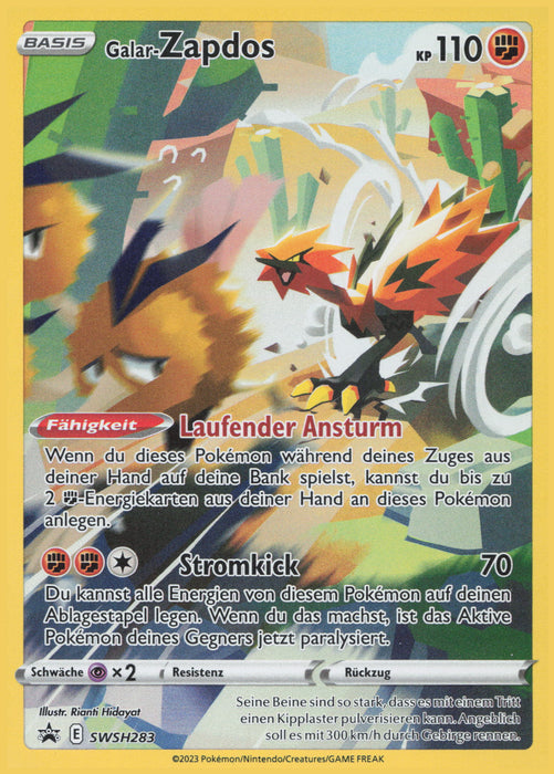 Galar-Zapdos SWSH-283 Promo Deutsch