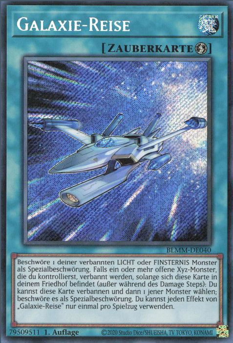 Galaxie-Reise BLMM-DE040 Secret Rare Deutsch