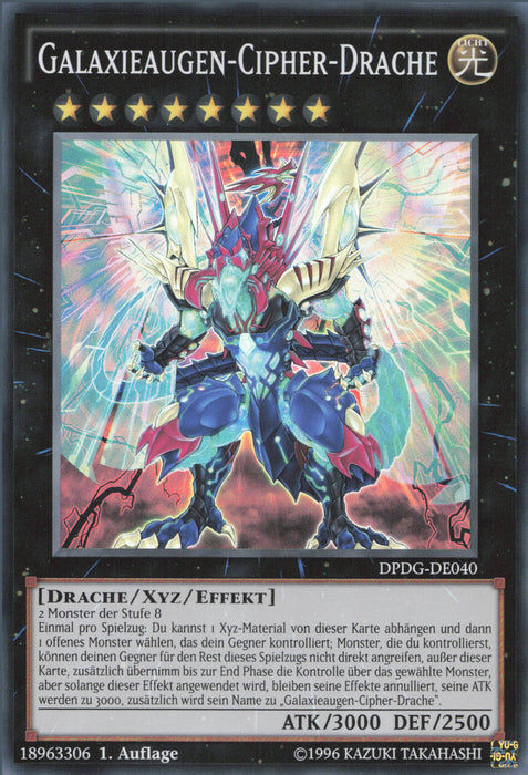 Galaxieaugen-Cipher-Drache DPDG-DE040 Super Rare