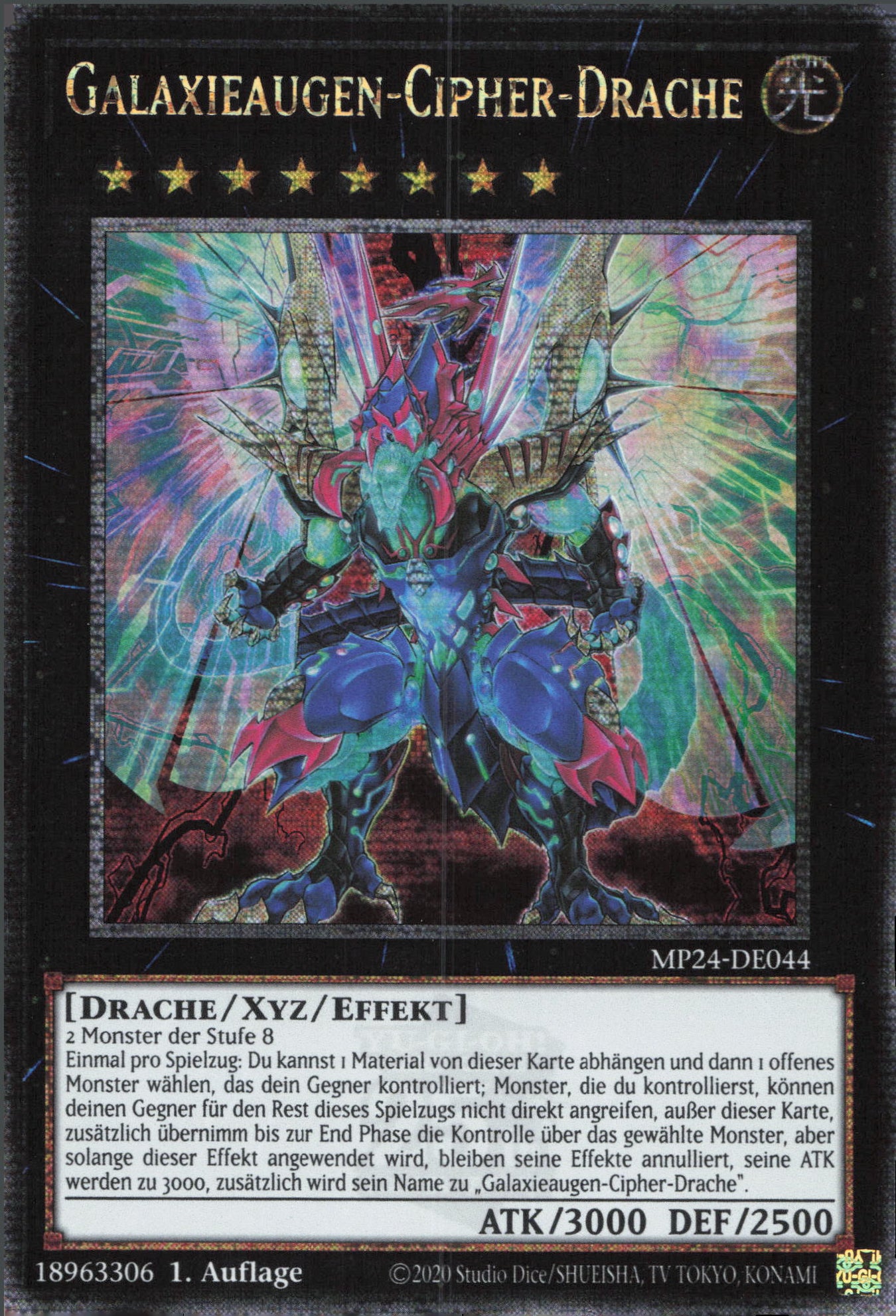 Yu-Gi-Oh! Galaxieaugen-Cipher-Drache
