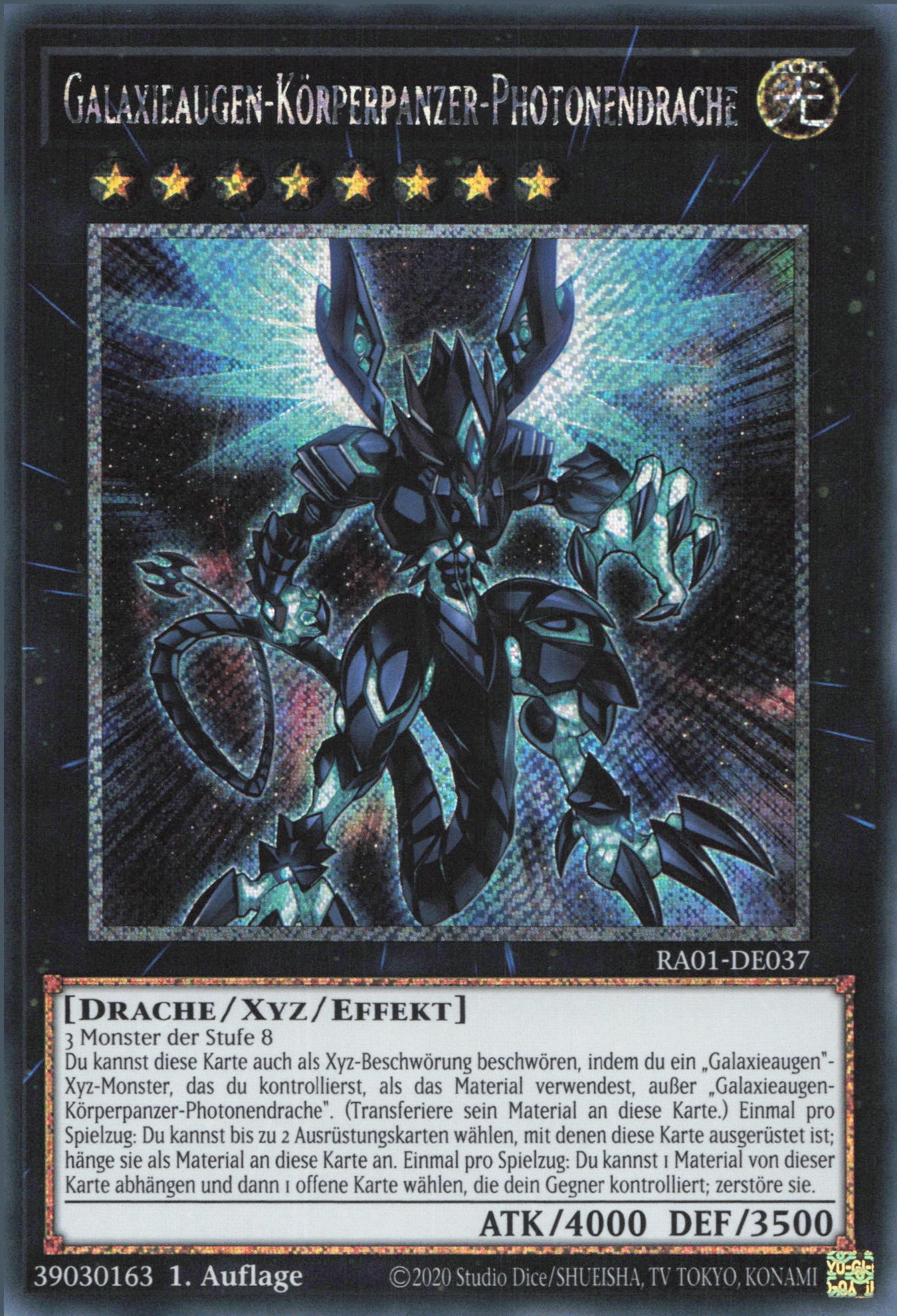 Yu-Gi-Oh! Galaxieaugen-Körperpanzer-Photonendrache (V.4)