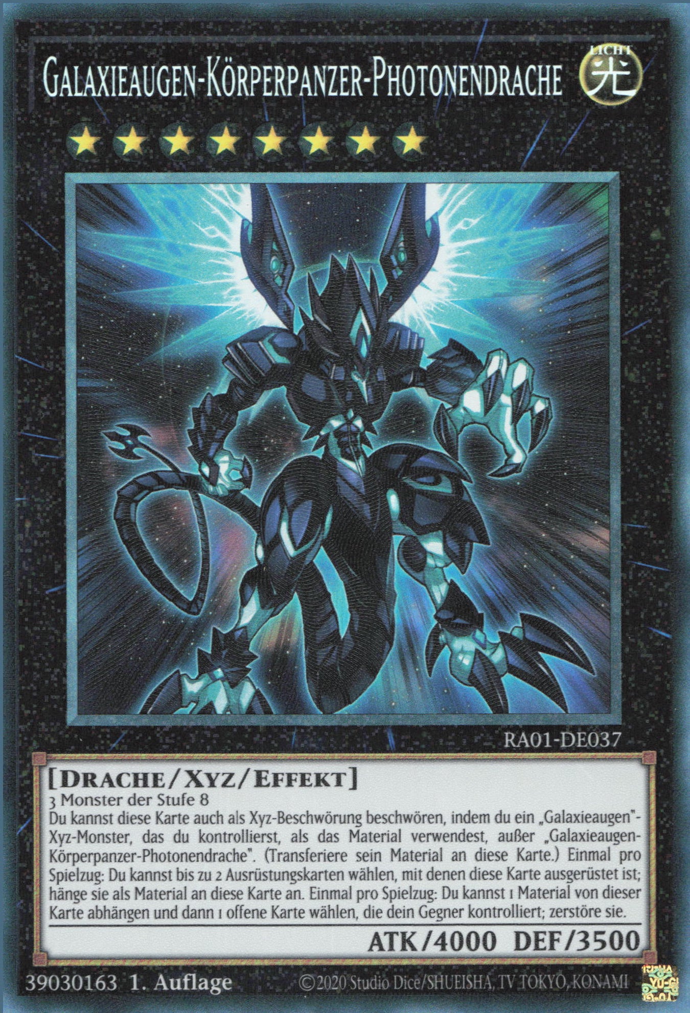 Yu-Gi-Oh! Galaxieaugen-Körperpanzer-Photonendrache (V.6)