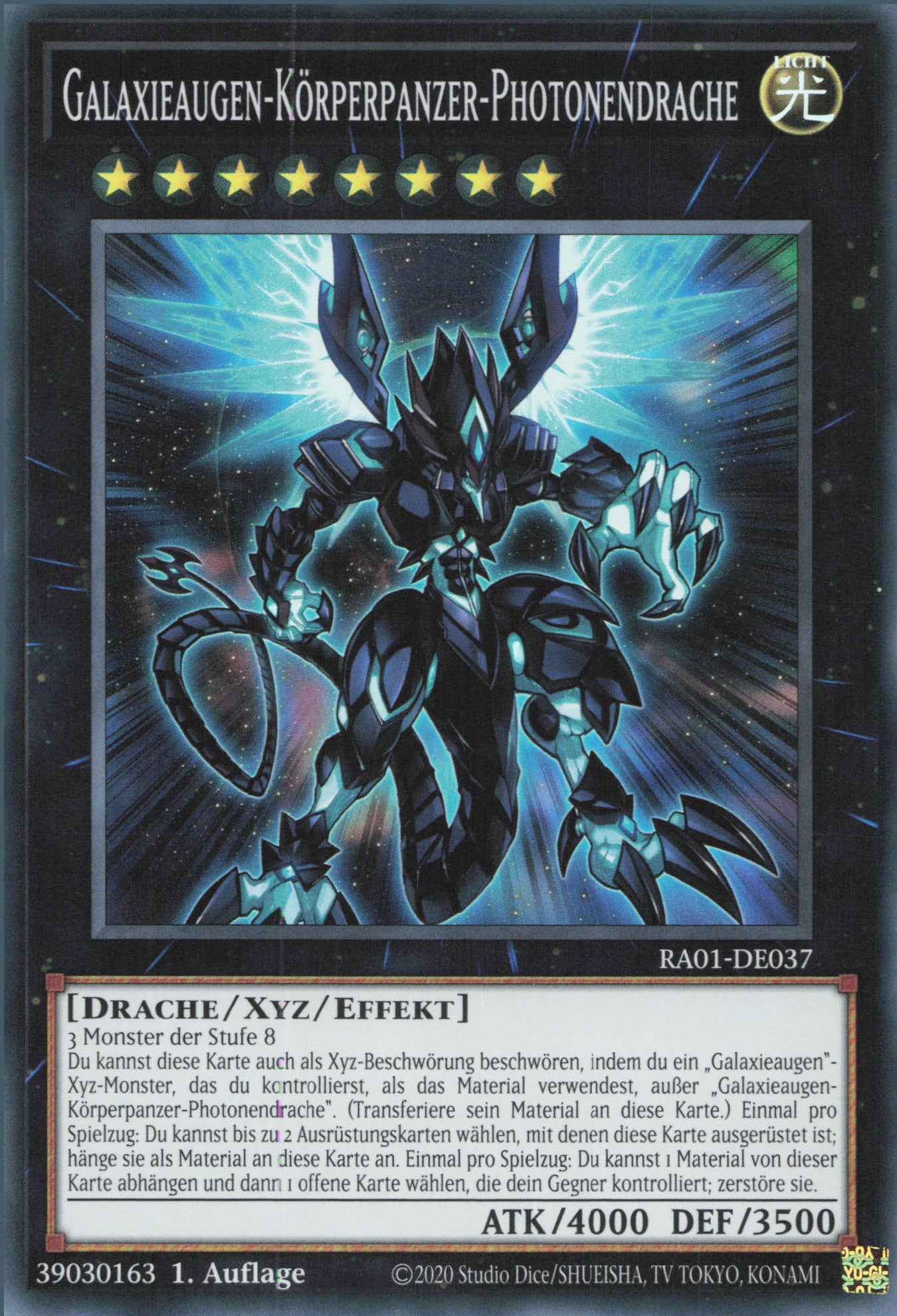 Yu-Gi-Oh! Galaxieaugen-Körperpanzer-Photonendrache (V.1)