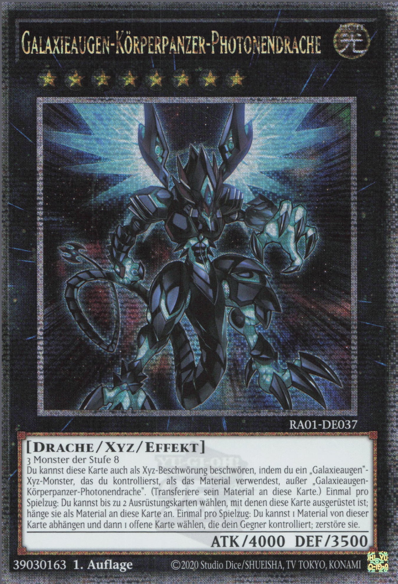Yu-Gi-Oh! Galaxieaugen-Körperpanzer-Photonendrache (V.5)