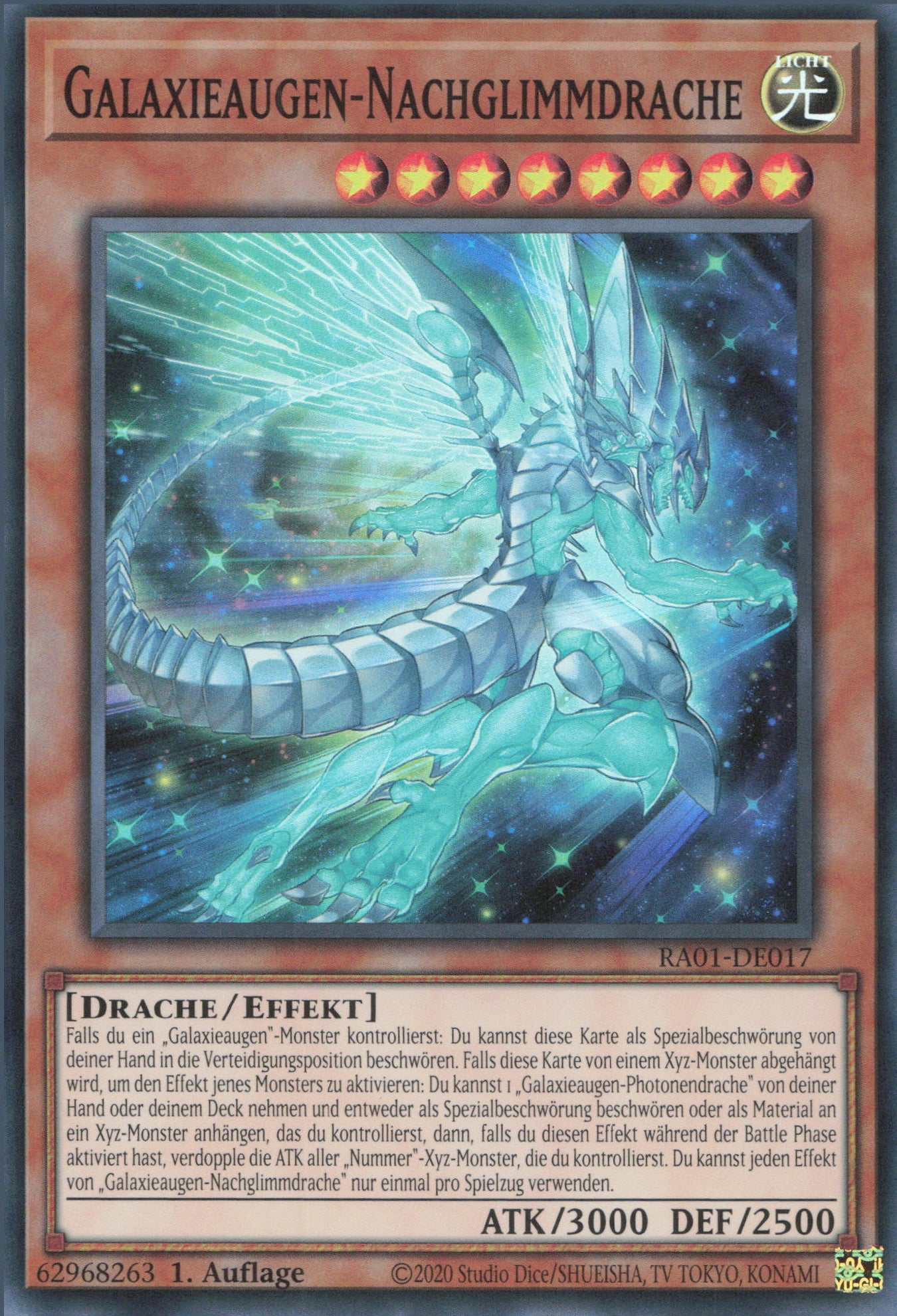 Yu-Gi-Oh! Galaxieaugen-Nachglimmdrache (V.1)