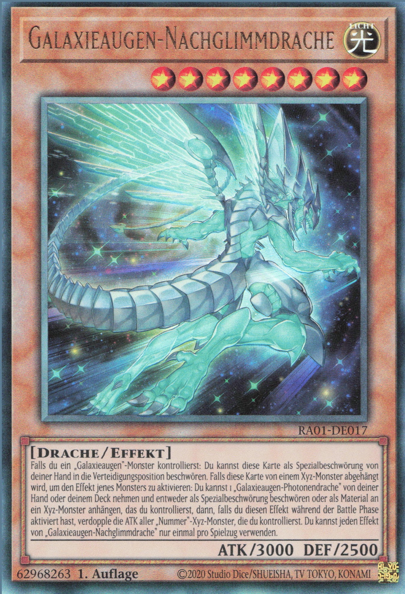 Yu-Gi-Oh! Galaxieaugen-Nachglimmdrache (V.7)