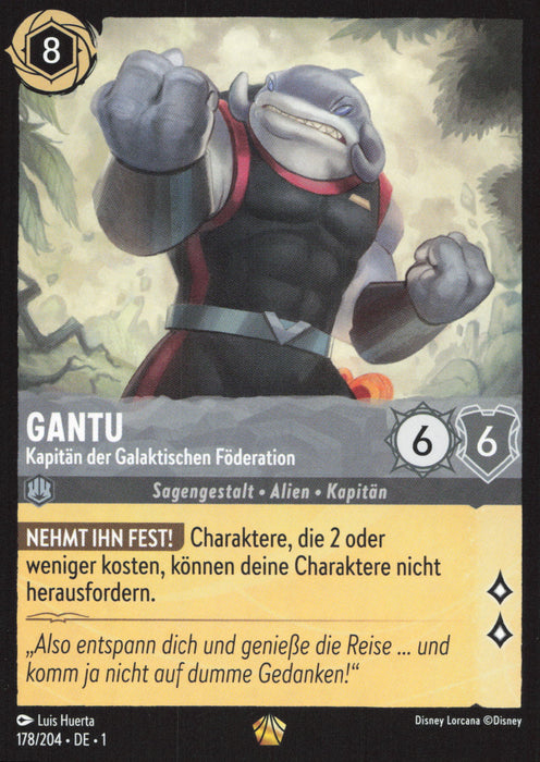 Gantu - Kapitän der Galaktischen Föderation 1TFC-178 Legendary Deutsch
