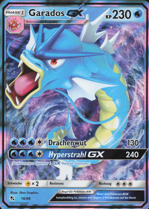 Garados GX HIF-16 Ultra Rare Deutsch