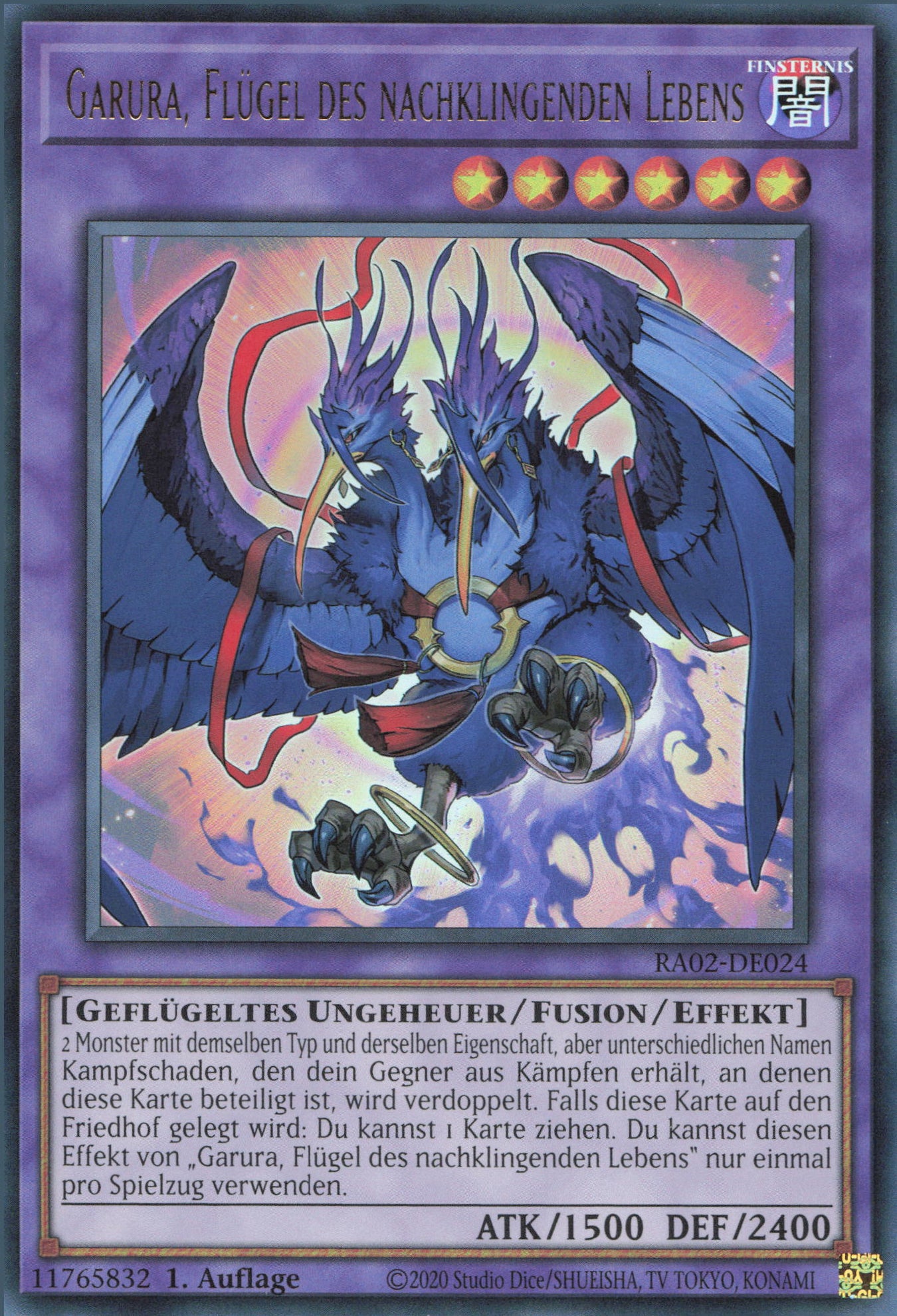 Yu-Gi-Oh! Garura, Flügel des nachklingenden Lebens