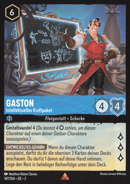 Gaston - Intellektuelles Kraftpaket 2ROF-147 Rare Deutsch