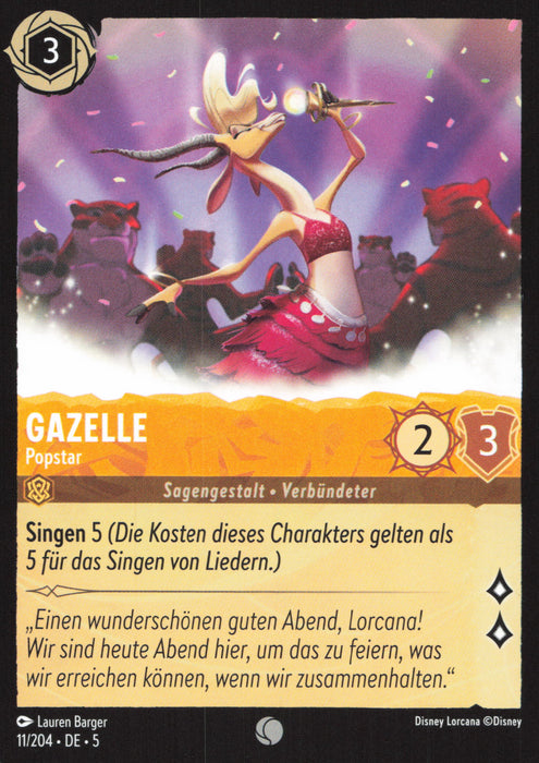 Gazelle - Popstar 5SSK-11 Common Deutsch