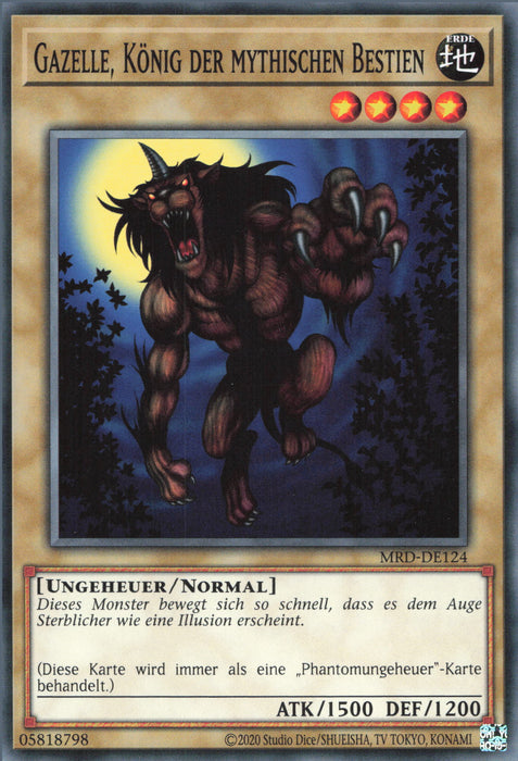 Gazelle, König der mythischen Bestien MRD-25TH-DE124 Common Deutsch