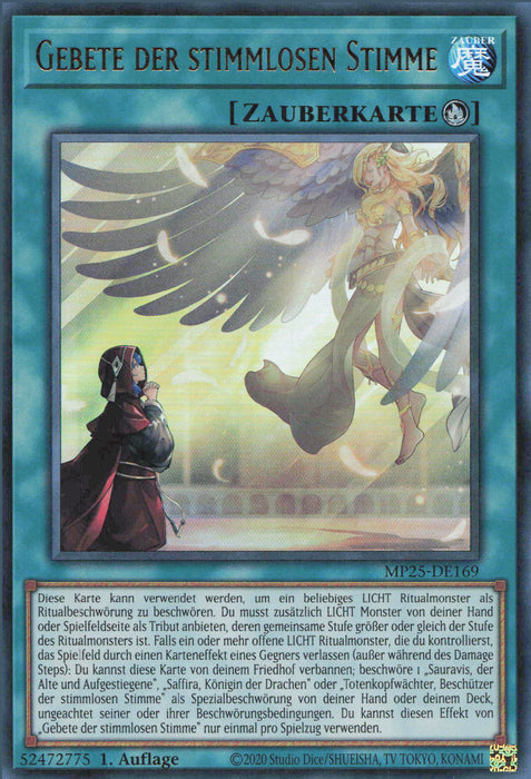 Gebete der stimmlosen Stimme MP25-DE169 Ultra Rare Deutsch
