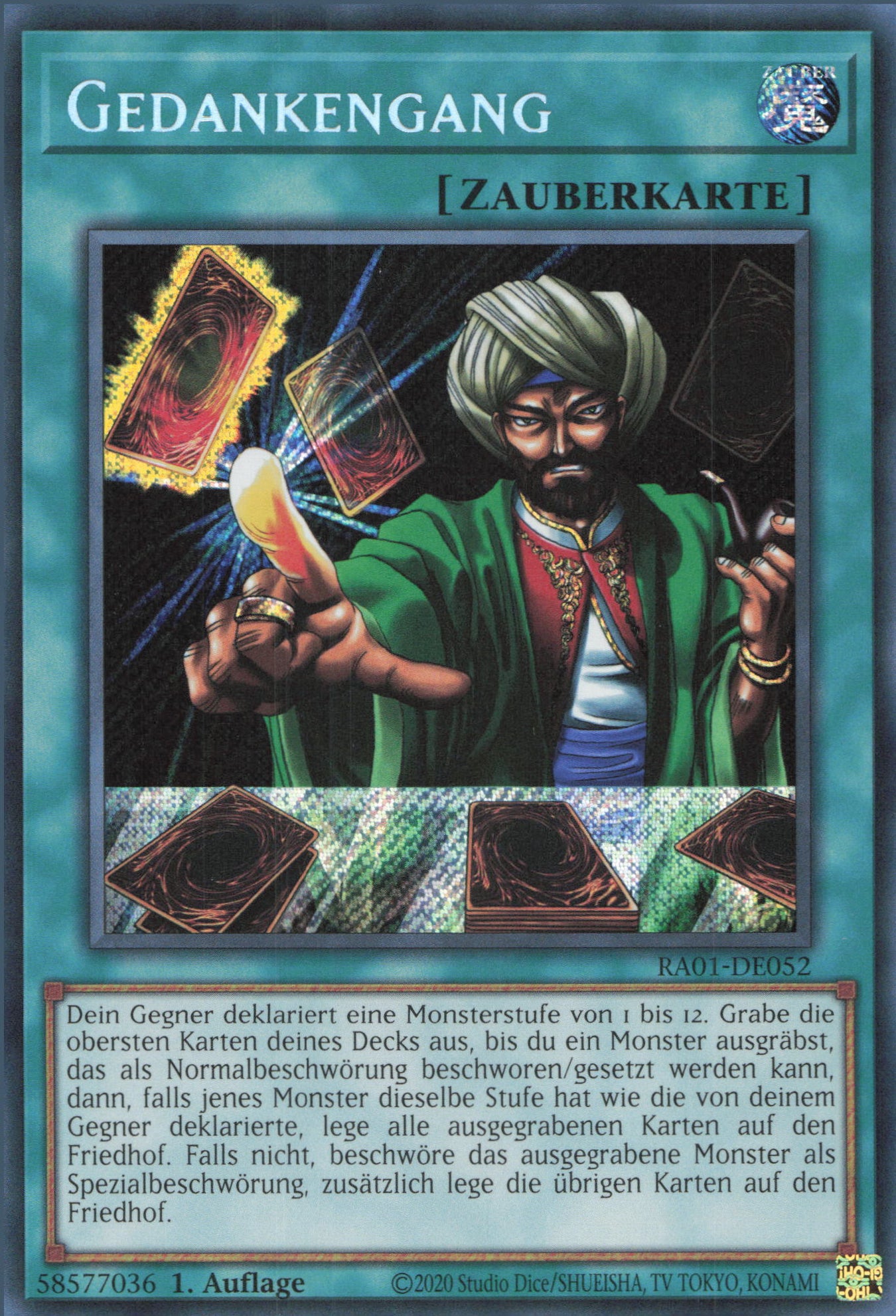 Yu-Gi-Oh! Gedankengang