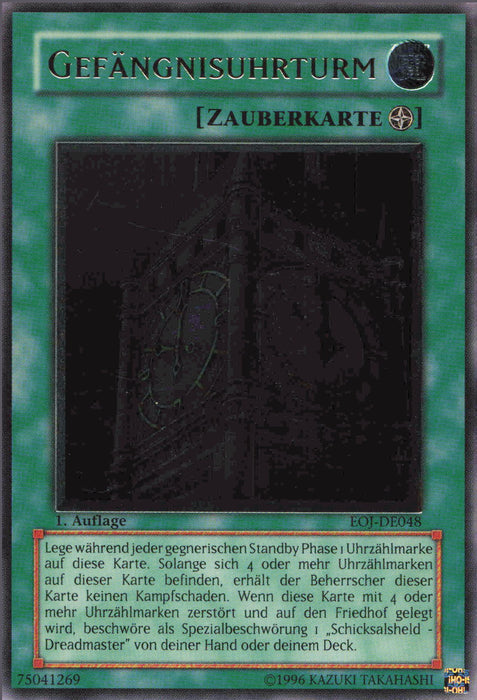 Gefängnisuhrturm (V.2) EOJ-DE048 Ultimate Rare Deutsch