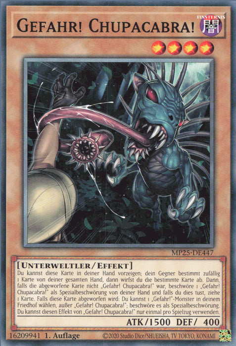 Gefahr! Chupacabra! MP25-DE447 Common Deutsch