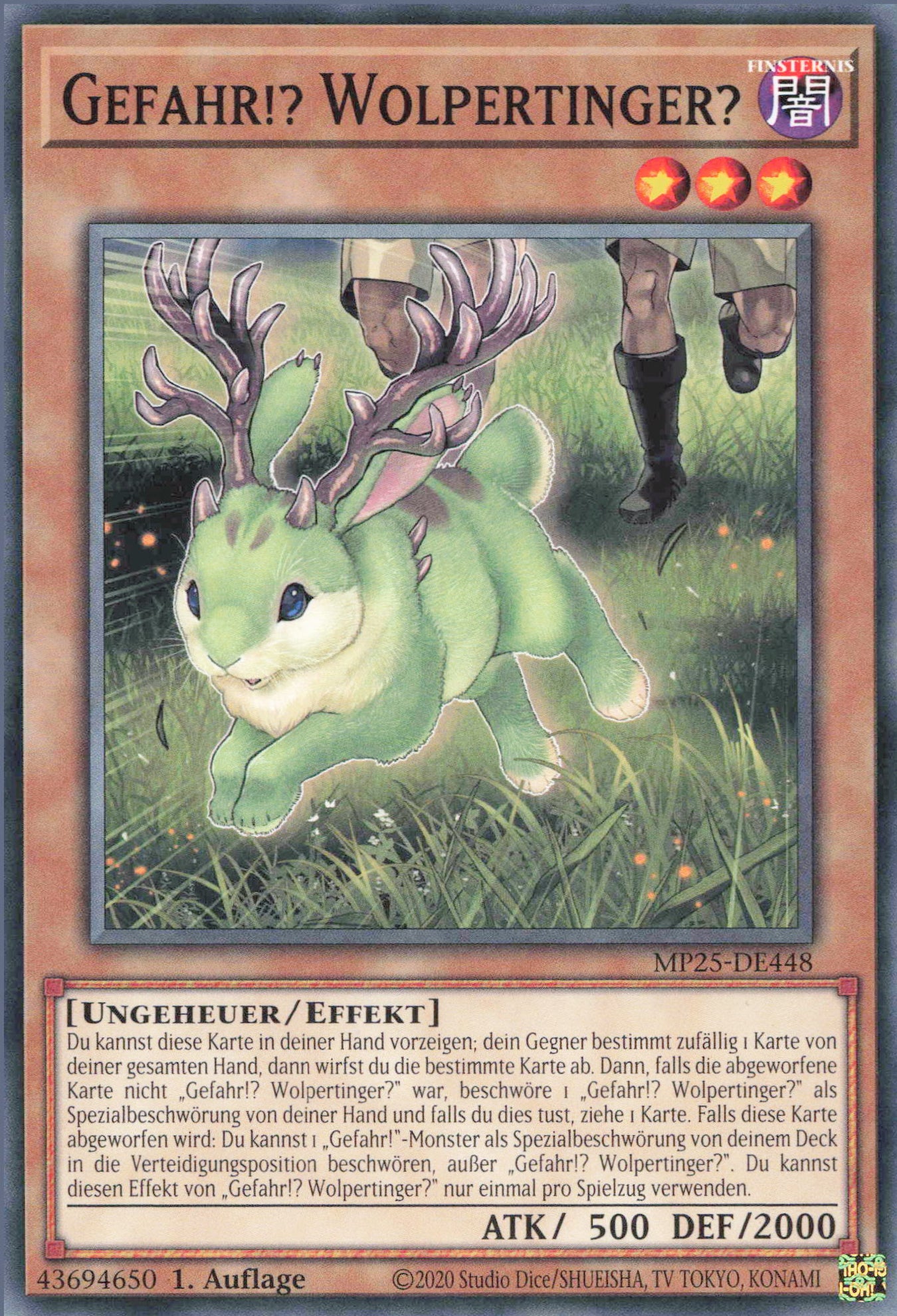 Yu-Gi-Oh! Gefahr!? Wolpertinger?