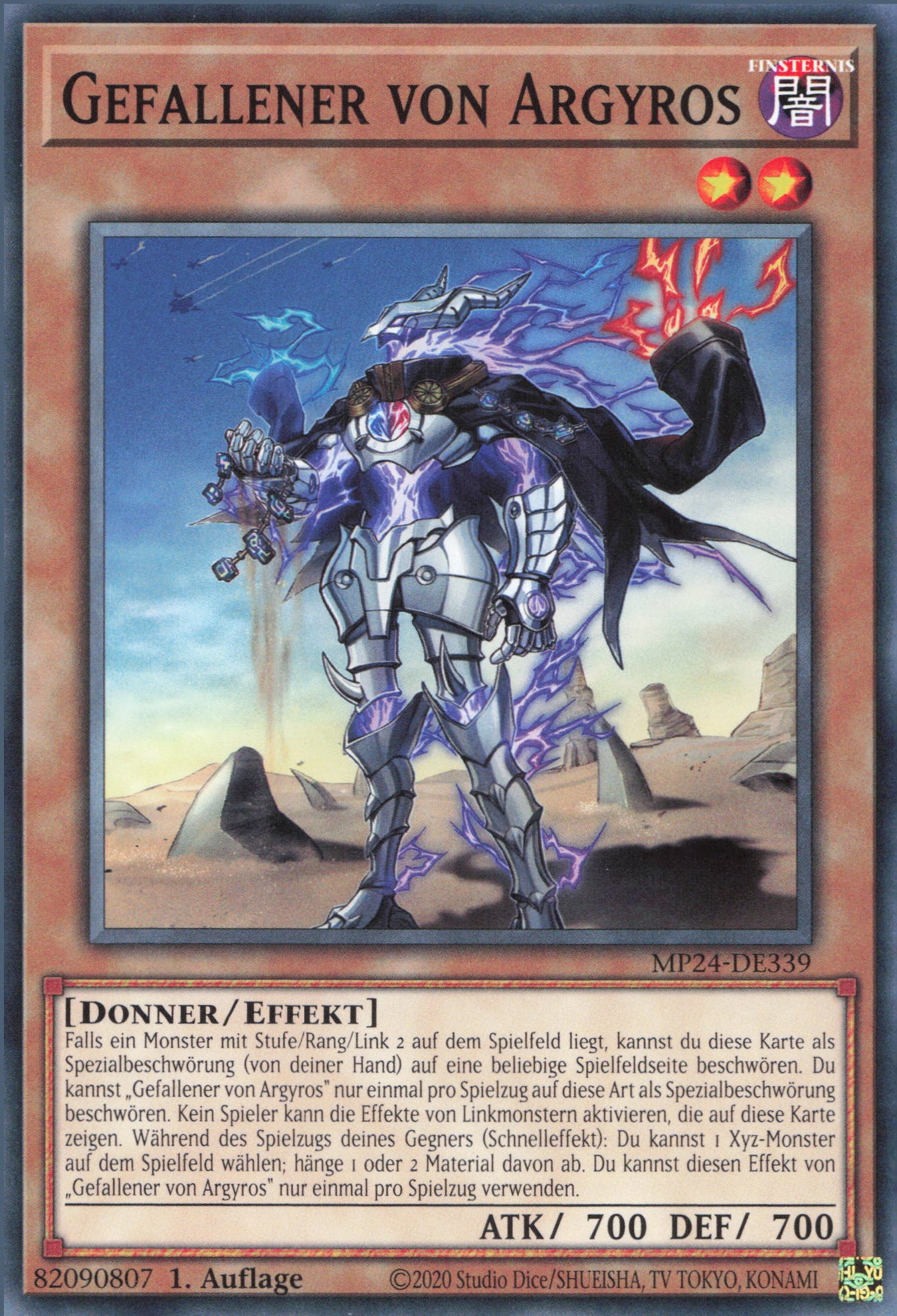 Yu-Gi-Oh! Gefallener von Argyros