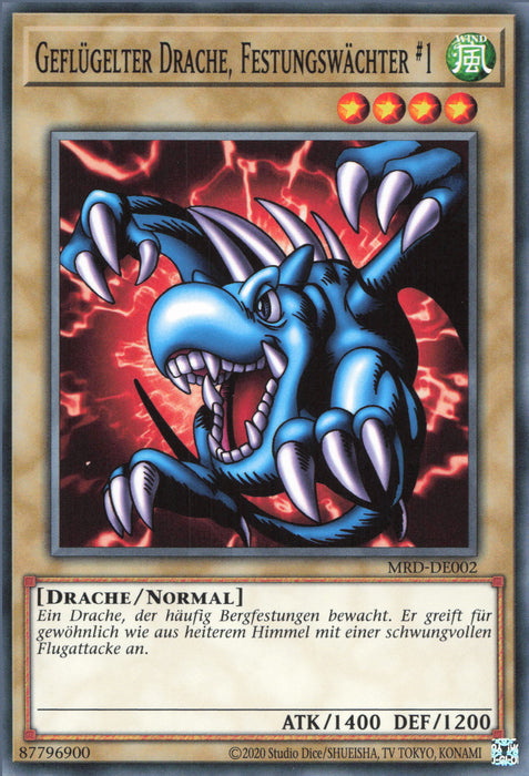 Geflügelter Drache, Festungswächter #1 MRD-25TH-DE002 Common Deutsch