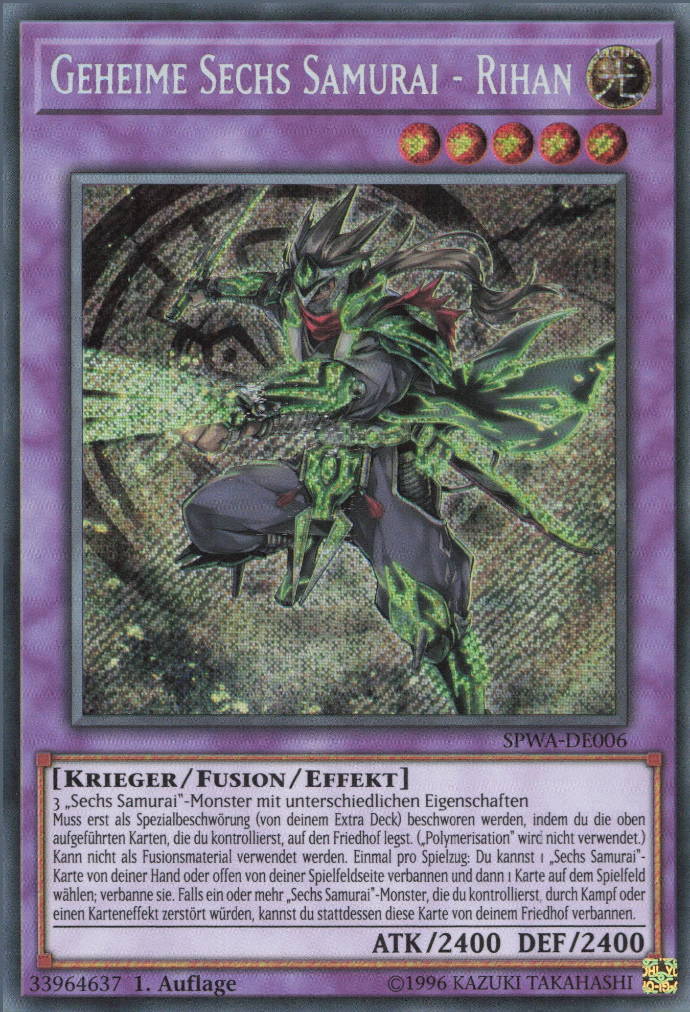 Yu-Gi-Oh! Geheime Sechs Samurai - Rihan