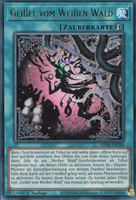Geißel vom Weißen Wald MP25-DE250 Ultra Rare Deutsch