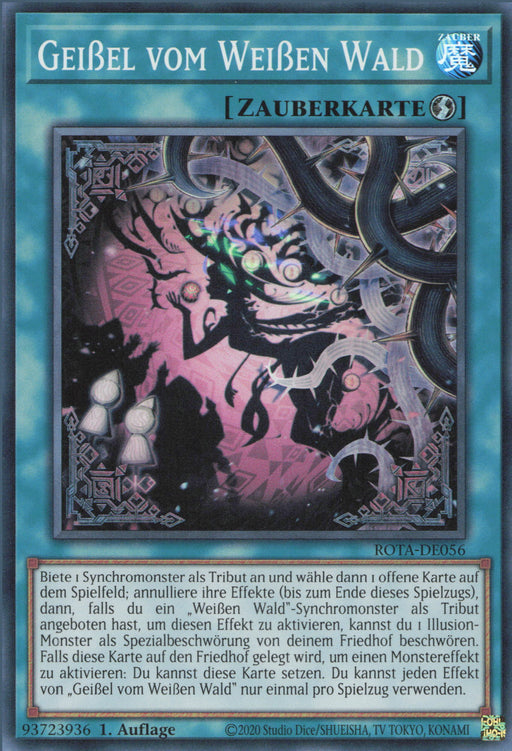 YUGIOH - Pappel Vom Weißen Wald - SR - ALIN-DE041 - Alliance