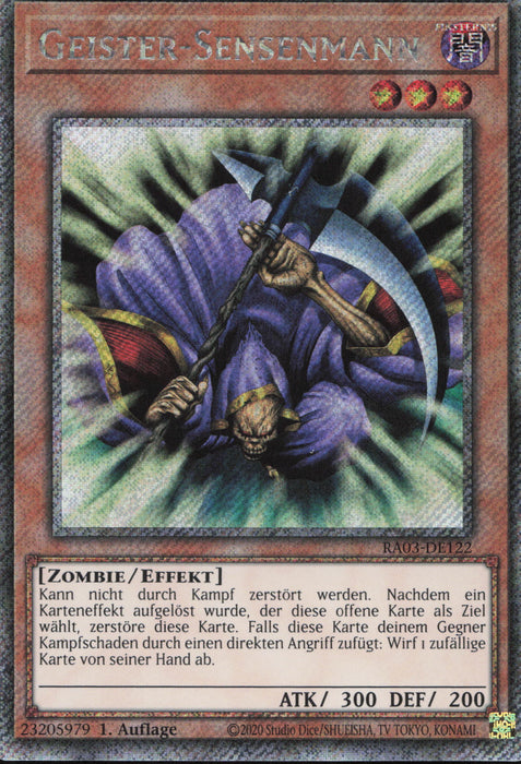Geister-Sensenmann (V.1) RA03-DE122 Platinum Secret Rare Deutsch