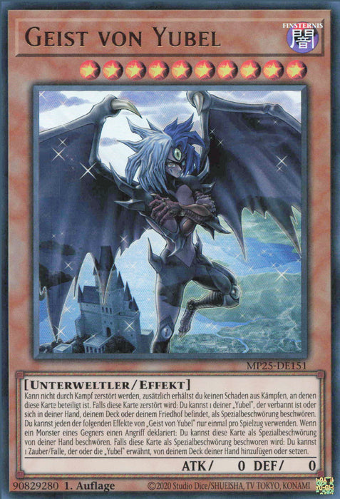 Geist von Yubel MP25-DE151 Ultra Rare Deutsch
