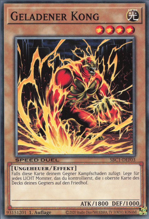 Geladener Kong SBC1-DEF03 Common Deutsch