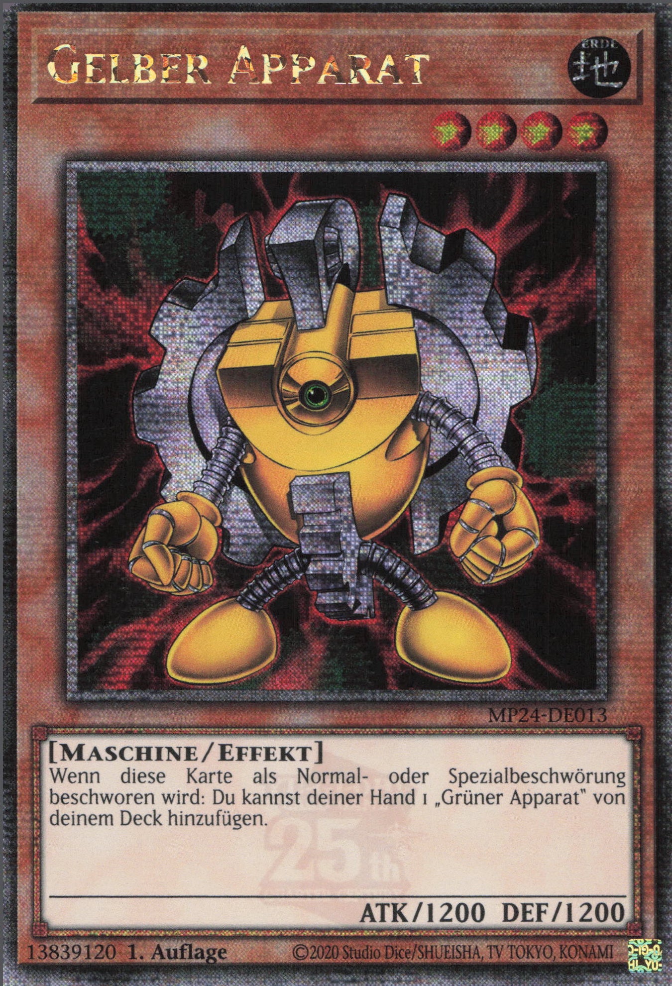 Yu-Gi-Oh! Gelber Apparat