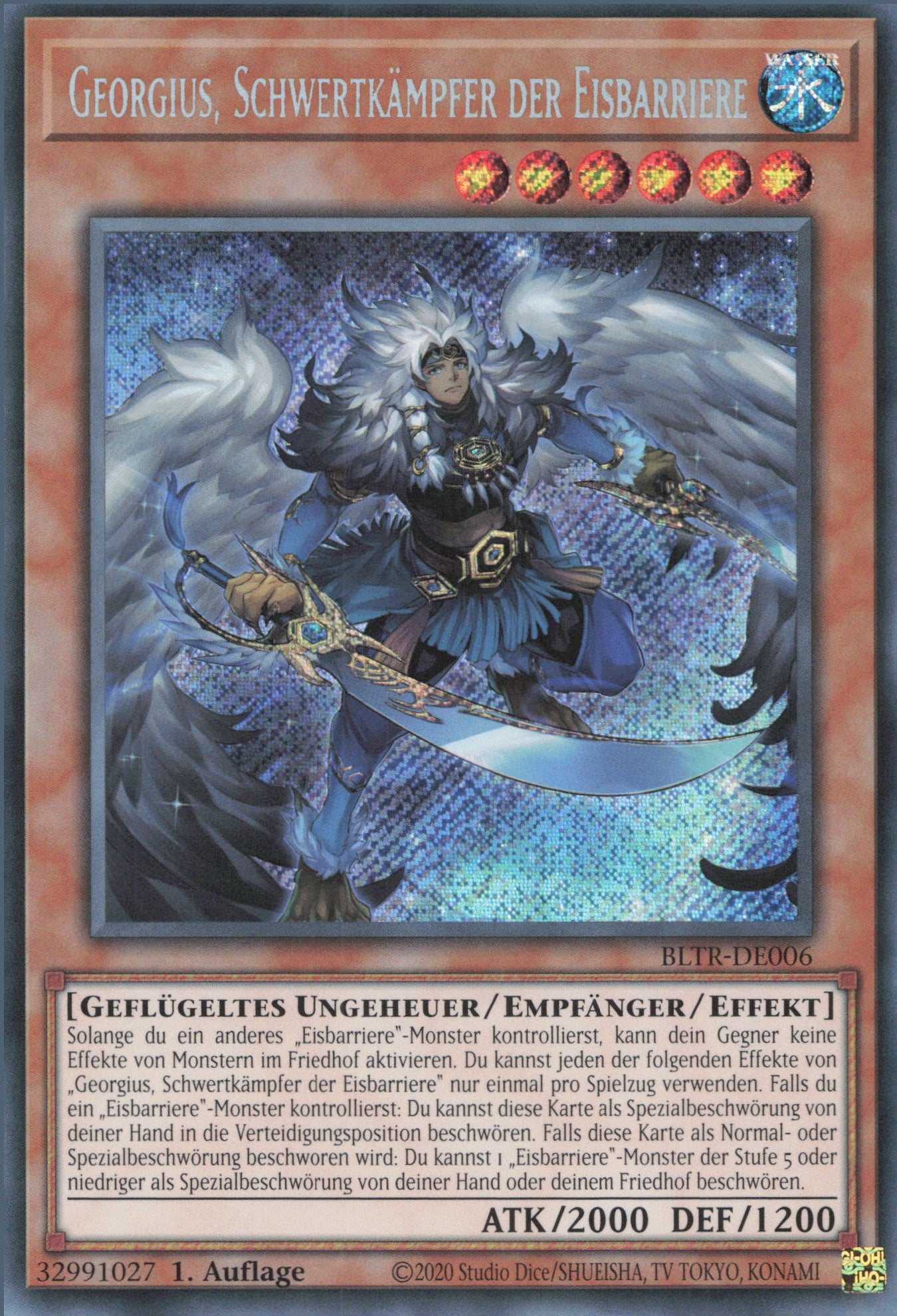Yu-Gi-Oh! Georgius, Schwertkämpfer der Eisbarriere