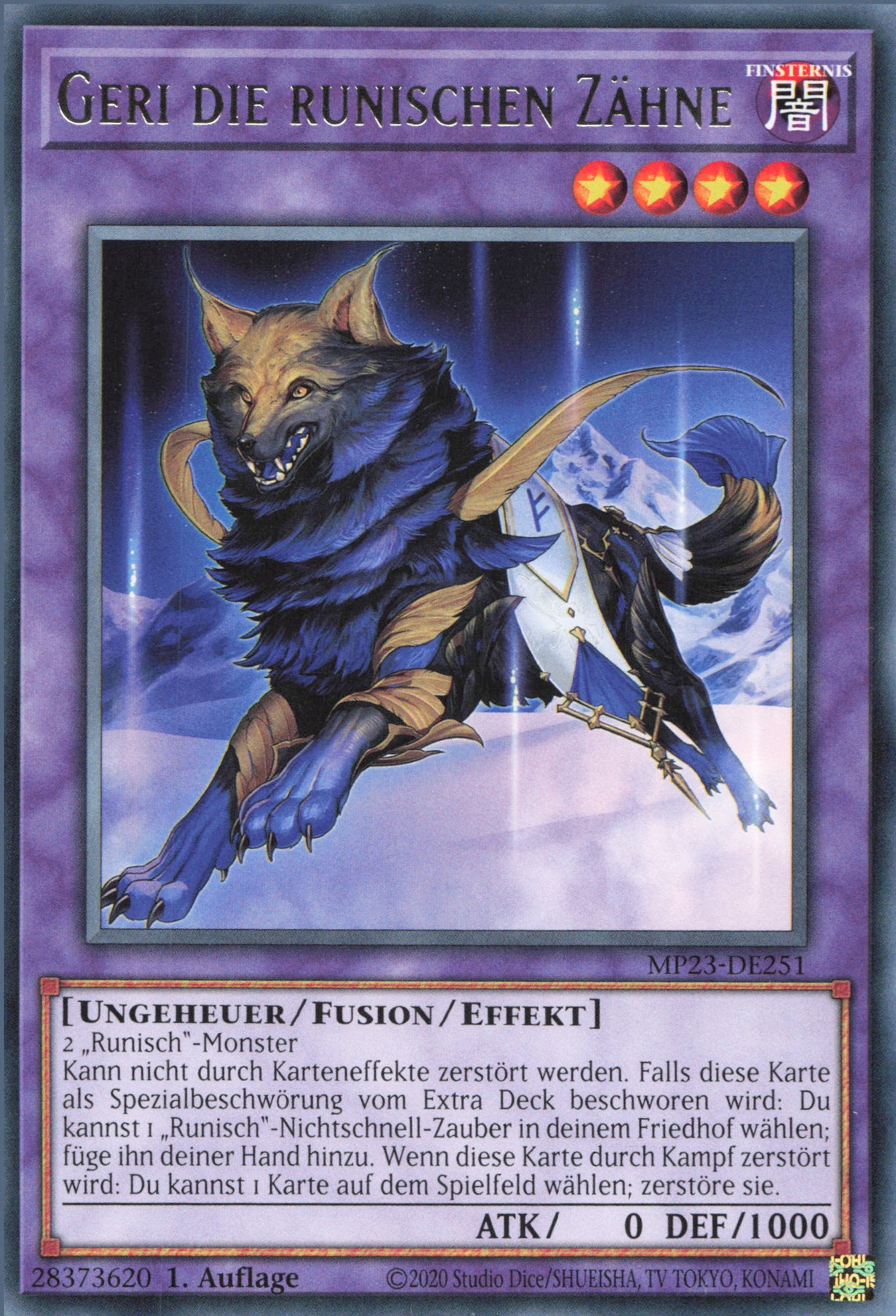 Yu-Gi-Oh! Geri die runischen Zähne