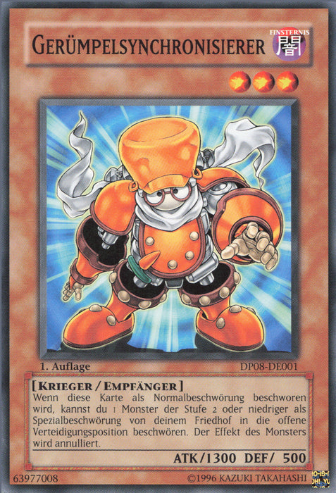 Gerümpelsynchronisierer DP08-DE001 Common Deutsch