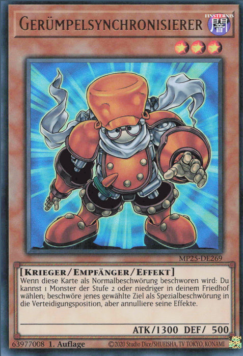 Gerümpelsynchronisierer MP25-DE269 Ultra Rare Deutsch
