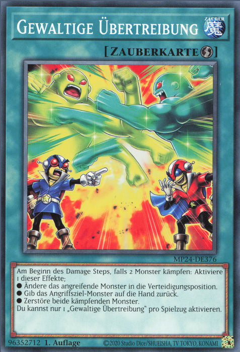 Gewaltige Übertreibung MP24-DE376 Common Deutsch