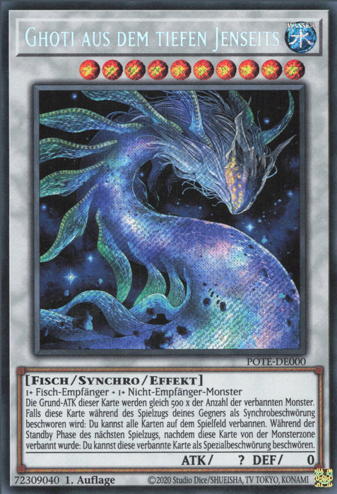 Ghoti aus dem tiefen Jenseits (V.1) POTE-DE000 Secret Rare