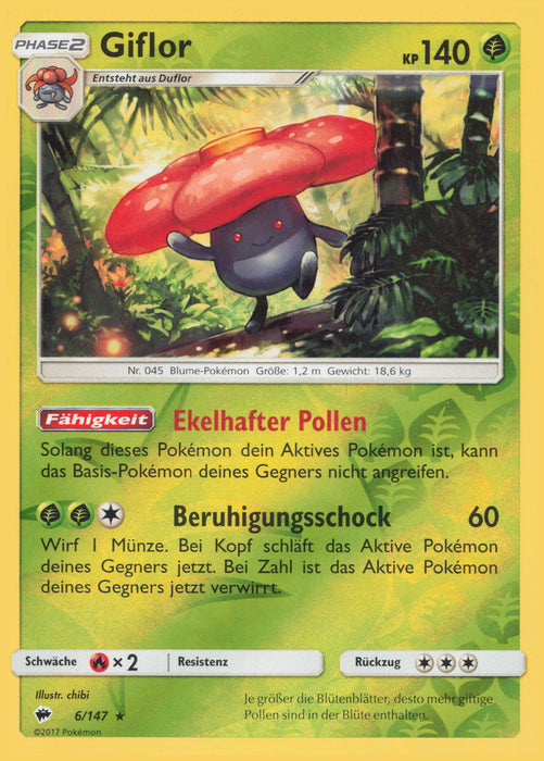 Giflor BUS-6 Holo Rare Deutsch