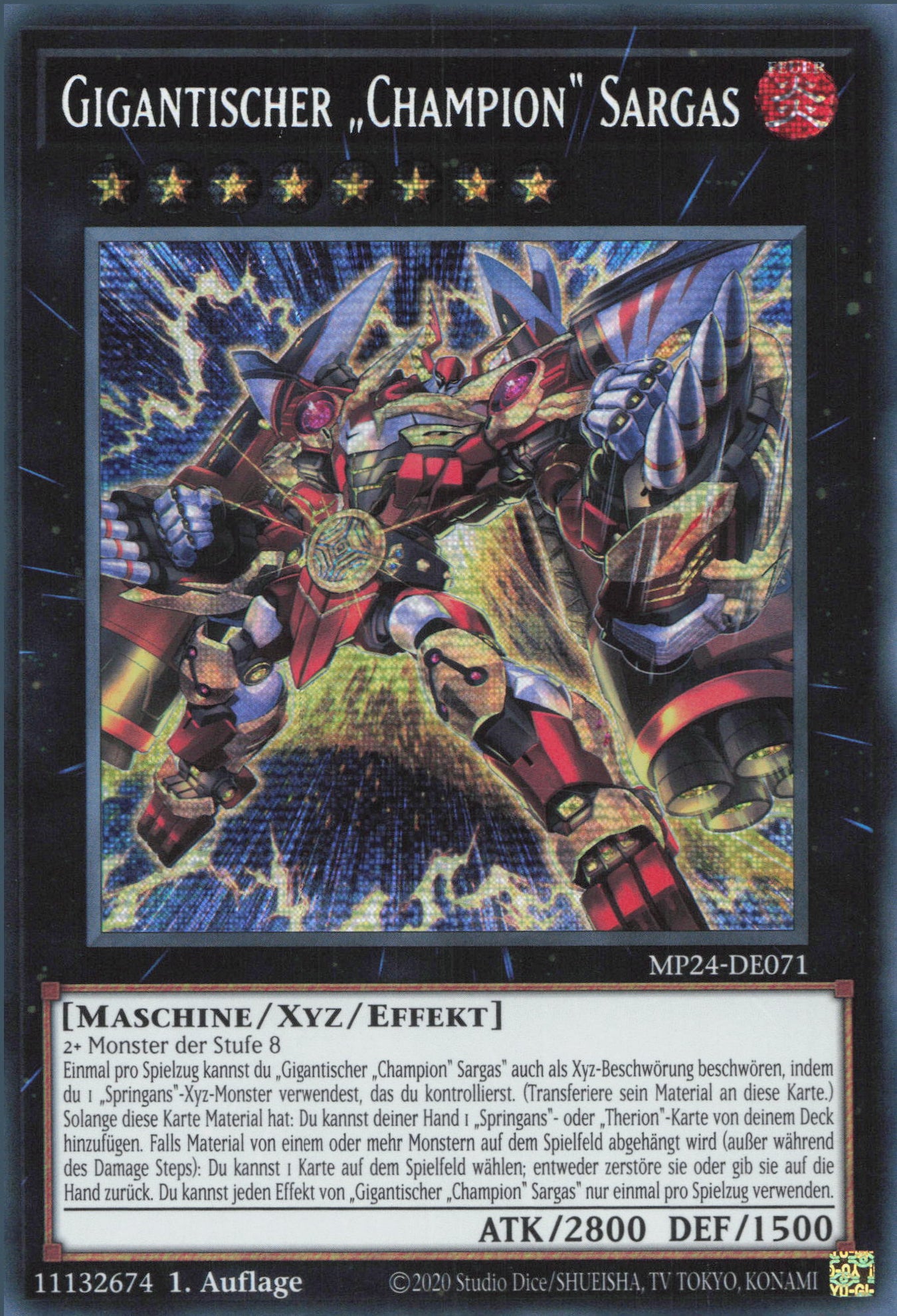 Yu-Gi-Oh! Gigantischer „Champion“ Sargas