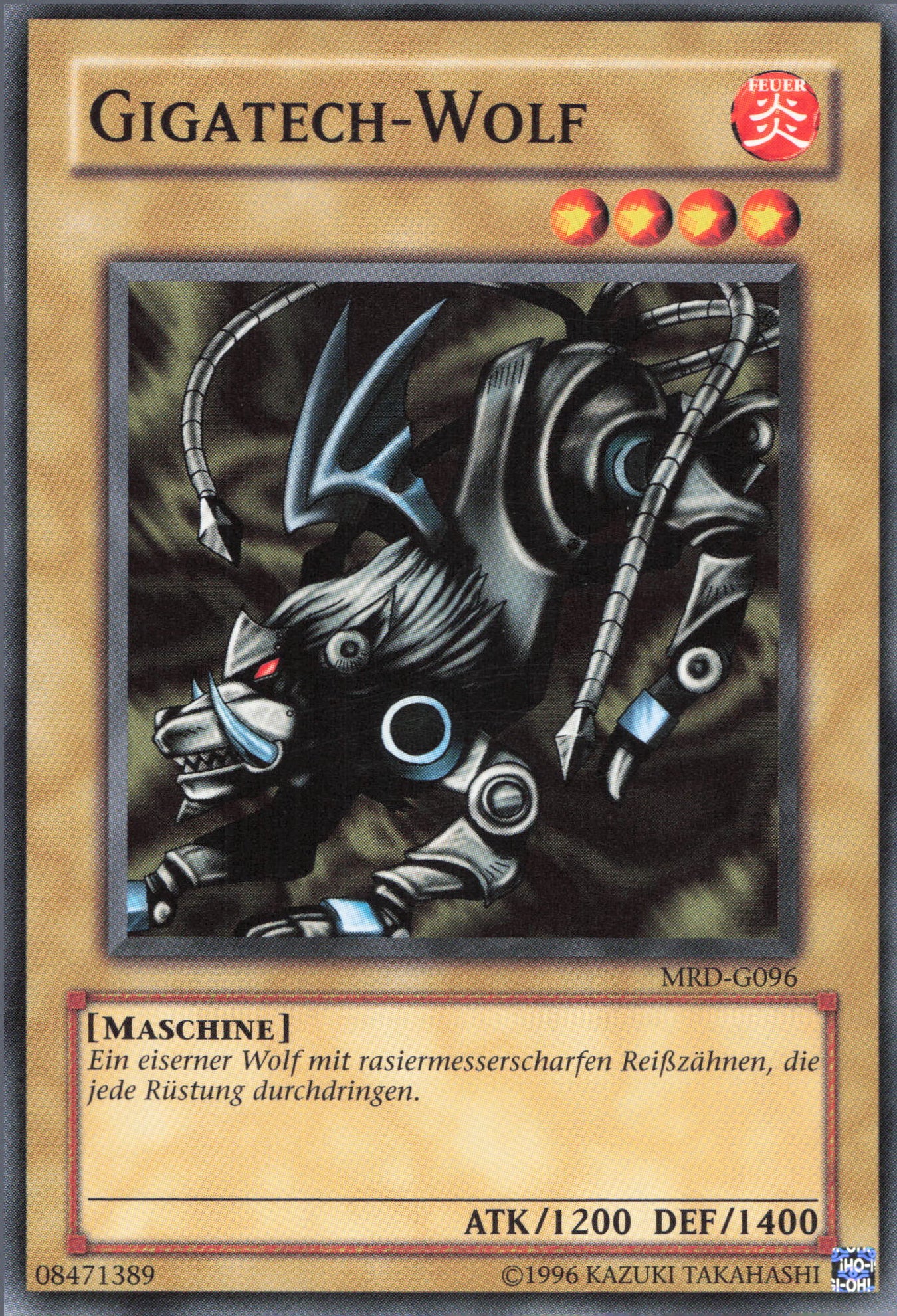 Yu-Gi-Oh! Gigatech-Wolf (V.2)